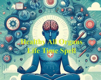 100% Healthy Organs for Life Time Heart, Lungs, Kidney, Eyes, Teeth, Gums, All Organs Spell