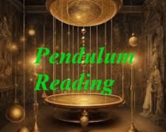 Lettura del pendolo, entro un'ora, domanda sì o no alla stessa ora, lettura psichica 24 ore su 24, anima gemella, relazione, amore, carriera, lavoro
