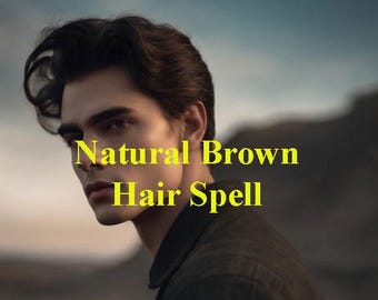 Leistungsstarke, extrem dicke, schön aussehende, natürliche, braune Haare mit perfektem Haaransatz, keine grauen Haare, kein einziger weißer Haarzauber