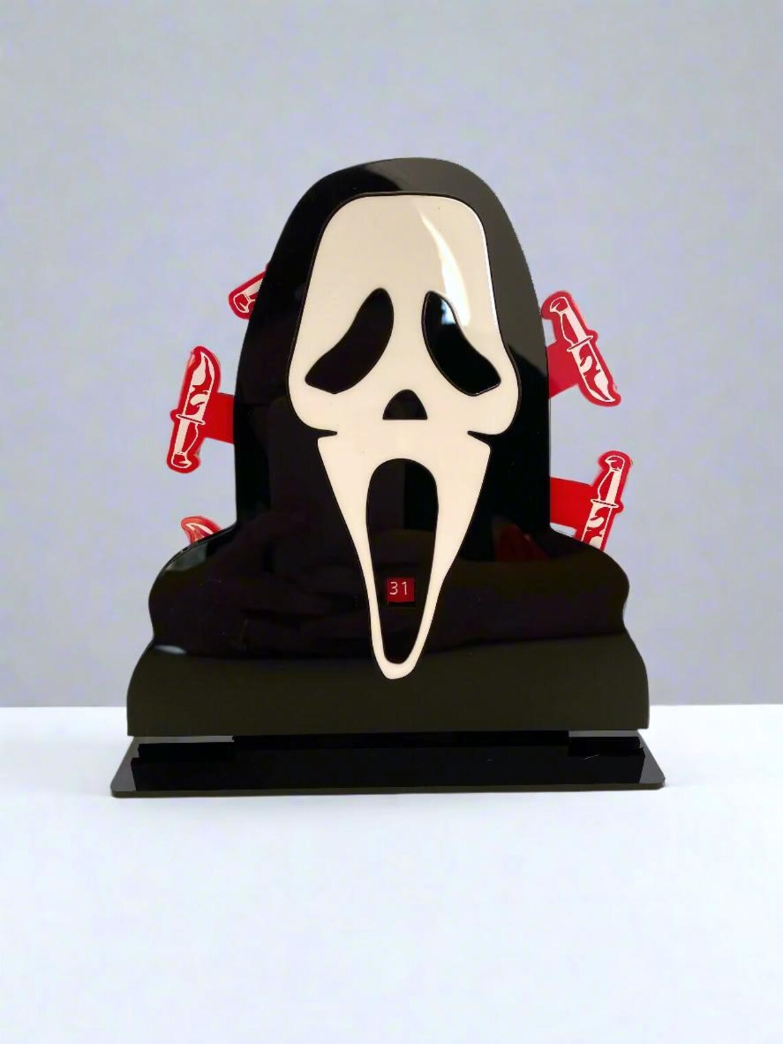 Halloween Countdown Laser Cut File, Horror Character Countdown Svg ...