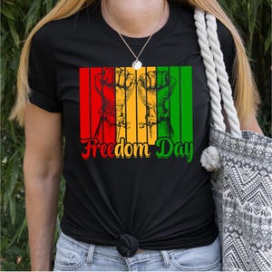 Juneteenth Shirt, Celebrate Freedom Tee, Black Lives Matter Shirt, Black Culture Gift, Honoring the Past, Juneteenth 2025