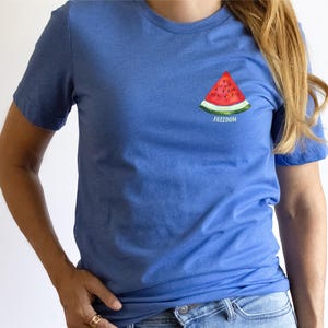 Freedom Watermelon Shirt, Free Palestine Shirt, Human Rights Tee, Stand With Palestine, Gaza Tee, You Will Never Walk Alone
