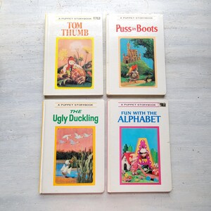 Libro de cuentos de marionetas lenticulares en 3D CHOICE Libro de cartón vintage para niños