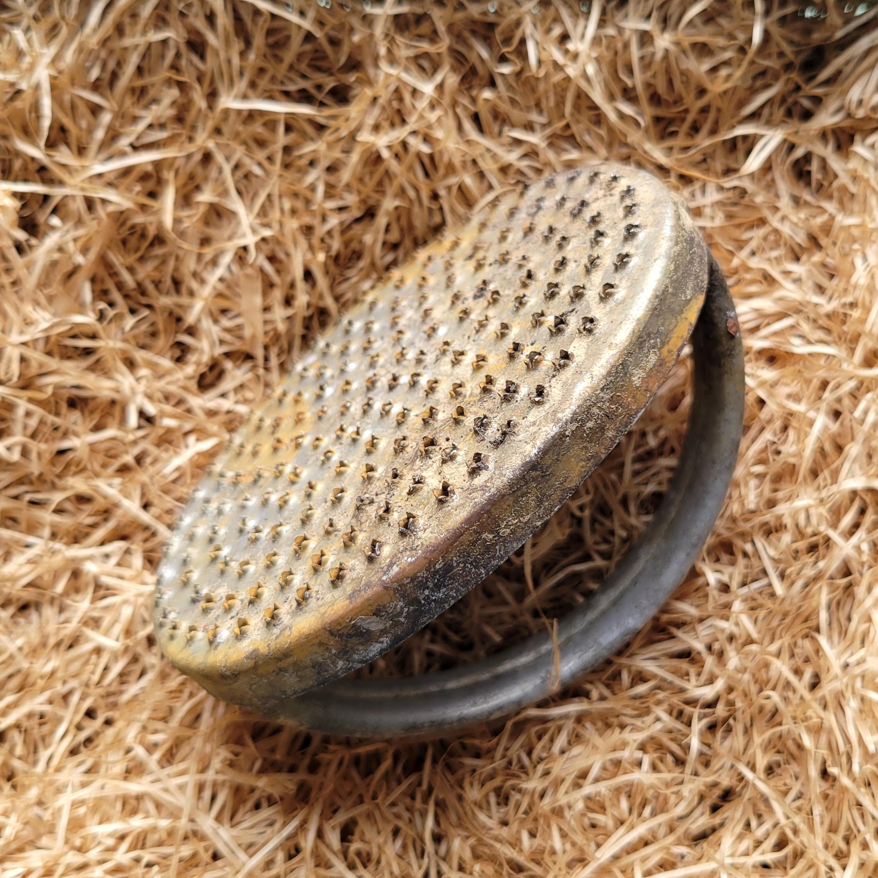 Brosse Vintage En Bois – Crin De Cheval Et Poils, Style Americana