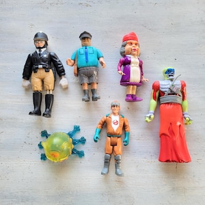 Vintage Ghostbusters Action Figures 1980&#39;s Kenner Toy lot