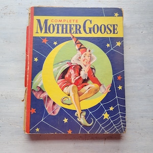Vintage 1934 Complete Mother Goose Whitman