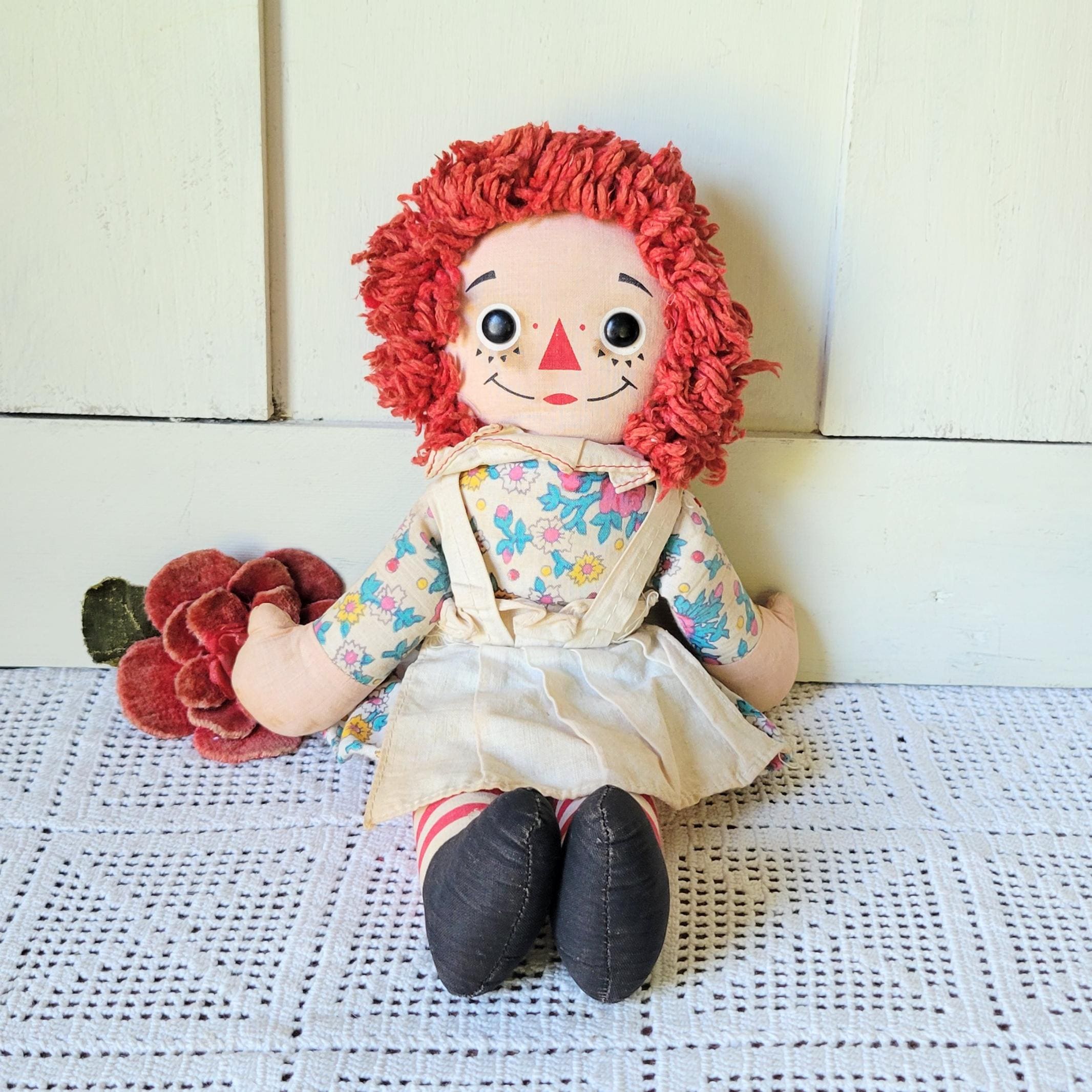 Original raggedy ann doll - Etsy 日本