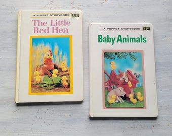 CHOICE Lenticular Puppet Storybook Vintage Children&#39;s Board Book