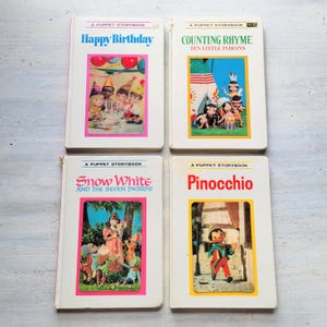 Libro de cuentos de marionetas lenticulares en 3D CHOICE Libro de cartón vintage para niños