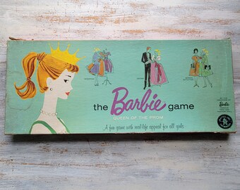 Vintage Barbie Queen of the Prom Mattel Board Game Complete VG+