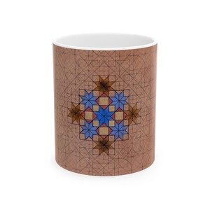 Ceramic Mug, (11oz, 15oz) - Lifted up