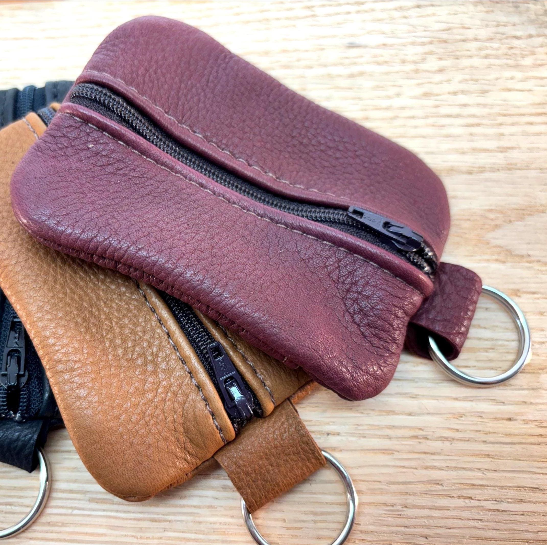 Deerskin Coin Purse With Keyring - Etsy