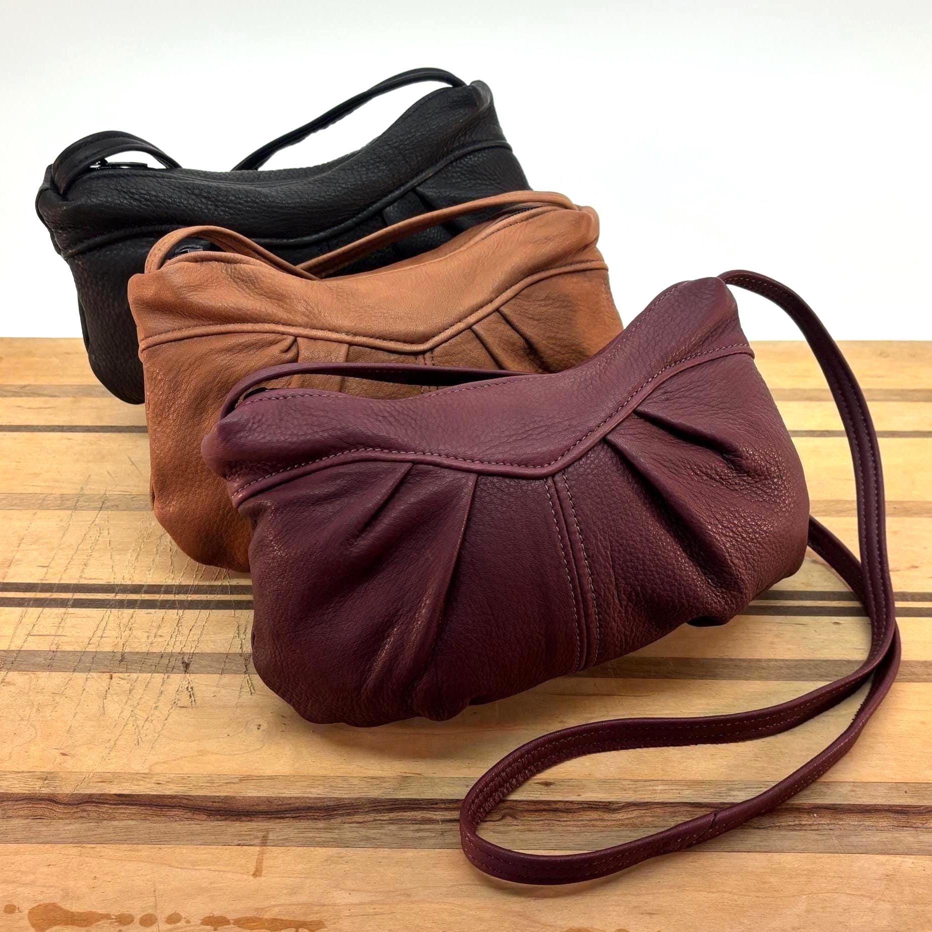 Deer Skin Leather Bag - Etsy