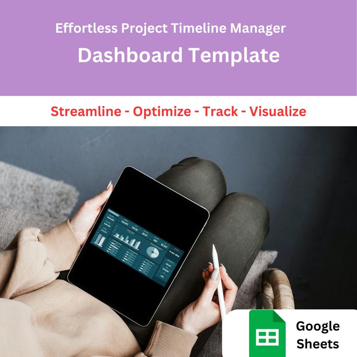 Dashboard Template Editable & Easy to Use Digital Download - Etsy