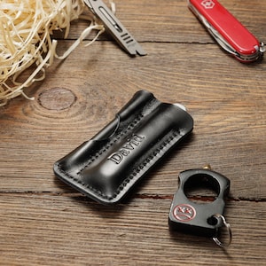 Etui en cuir pour couteau de poche - Victorinox