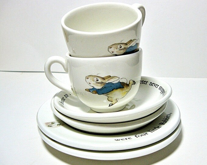 peter rabbit childrens tea set