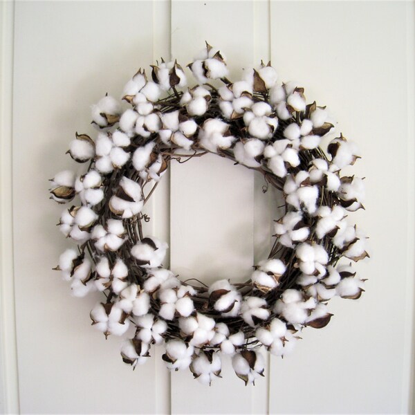 Cotton Wreath Flannel