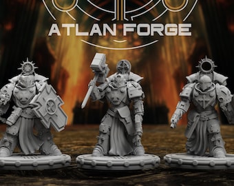 Templar Veterans (3-Unit Set) by Atlan Forge