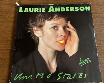 Laurie Anderson Vinyl Records - United States Live Box Set - 1984