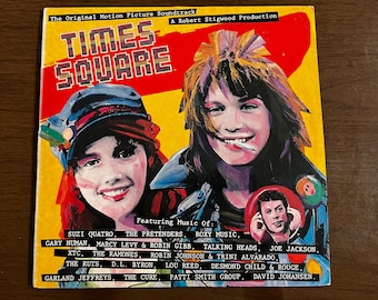 LP de vinilo con la banda sonora de Times Square – 1980 New Wave, Punk, Power Pop