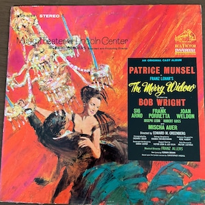 The Merry Widow | Patrice Munsel, Bob Wright | RCA Victor LSO-1094 | Original Cast Album