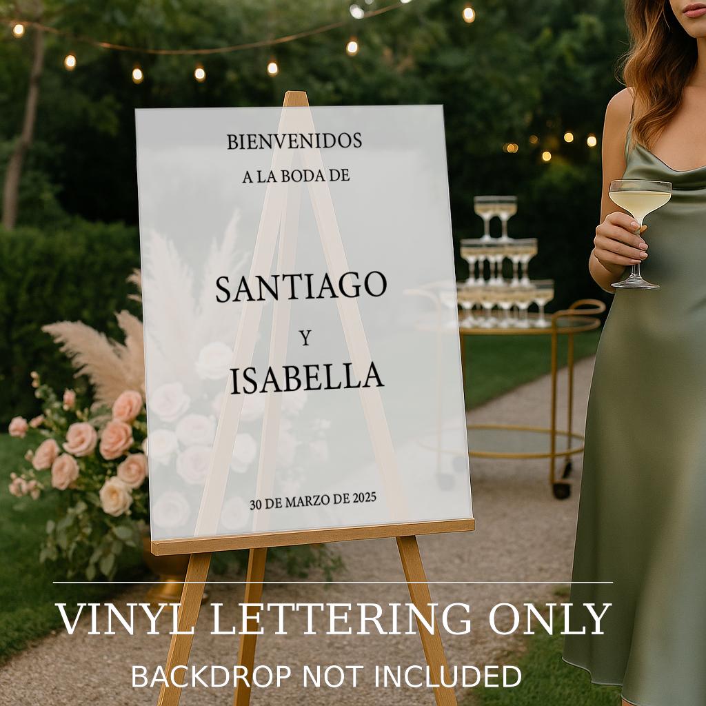 Bienvenidos Wall Sticker - Main Image