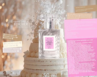 Grand | Wedding | Cake | dessert Extrait De Parfum | gourmand edp | long lasting | Concentrated | natural | perfume oils