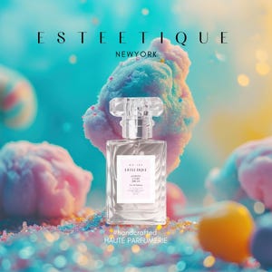Cotton Candy Dream Perfume – Gourmand, Sweet & Nostalgic – 30ml Spray  and10 ml Oil Options