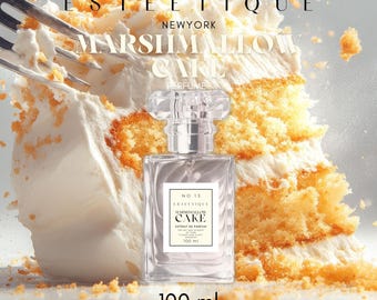 Marshmallow Cake Perfume – Sweet Gourmand Extrait de Parfum 100 ml EDP
