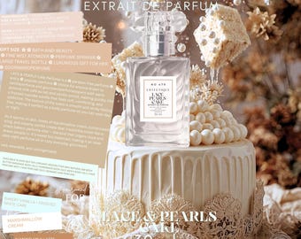 Vanilla Lace Pearls Cake Perfume | Gourmand Extrait De Parfum