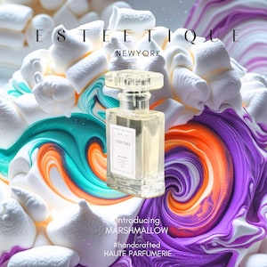 MARSHMALLOW COTTON CANDY - A sweet, delightful Perfume comes in 30 ml Eau de Parfum Spray 10 ml |Perfume Oil Rollerball playful gift for her