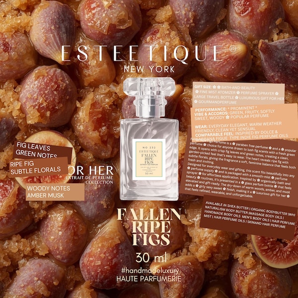 fig Perfume | long lasting | unique | | sprayer | dessert extrait de parfum | gift | Lover | organic |  valentines-day-gift-for-her