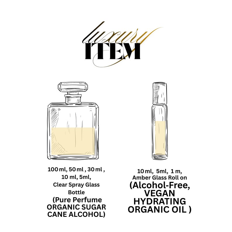 Butter Cookies Perfume – Sweet Gourmand Extrait De Perfum | 10ml Perfume Oil & Spray 30 ml | Organic Cozy Gourmand Dessert | Perfume Oil image 7