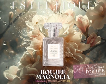 Magnolia Blossom Perfume | Boujee Collection | Extrait perfume concentrate | Designer Oil | glass atomizer edp