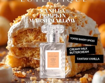 Pumpkin Vanilla Marshmallow Perfume, Esteetique® Fall Fragrance