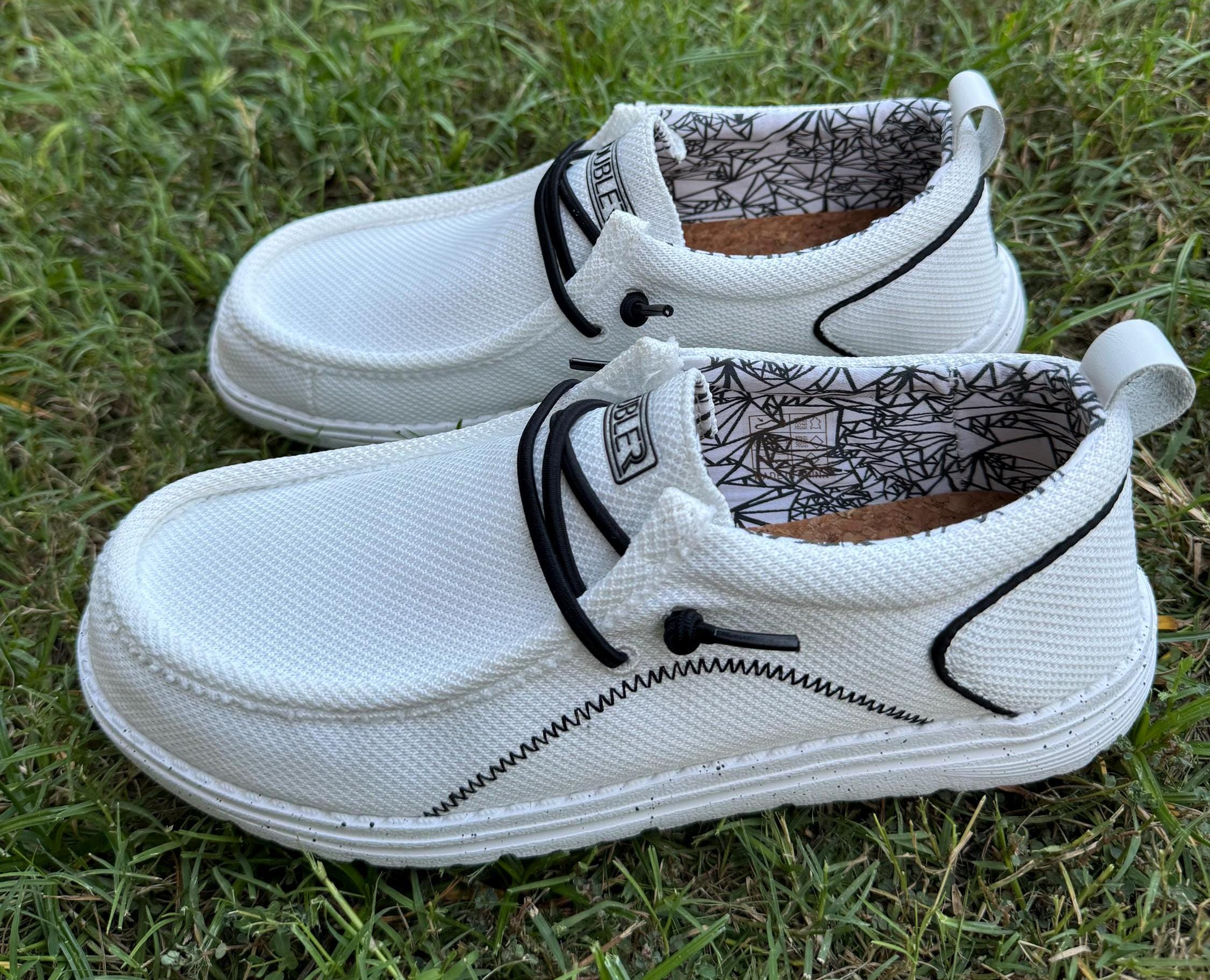 Double R Mesh Shoes -''White on White''
