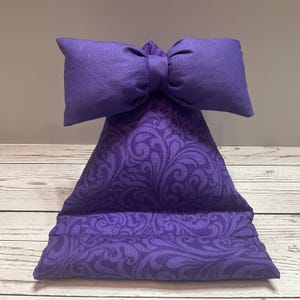 Fabric Purple Phone Stand