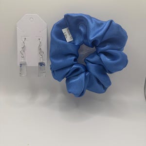 Absolute Vodka Bottle Drop Earrings Scrunchie Set, Vodka Bottle Earrings and Scrunchie