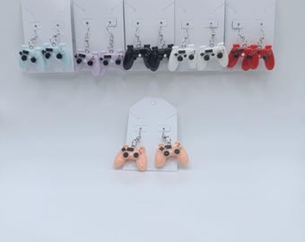 Gamer Drop Earrings, Game Controller Drop Earrings