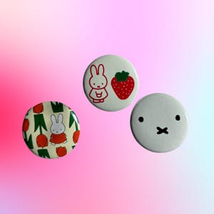 Set of 3 Miffy / Nijntje Pins