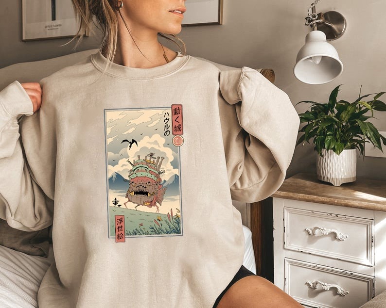 howl's moving castle sweater