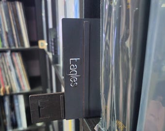 Divisore per collezione di dischi in vinile, artista, genere, CD, DVD, Blu-ray, videogiochi / taglio personalizzato