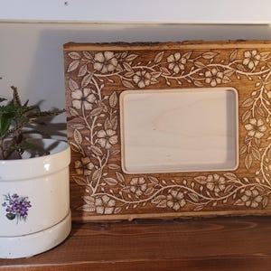 Floral Picture Frame