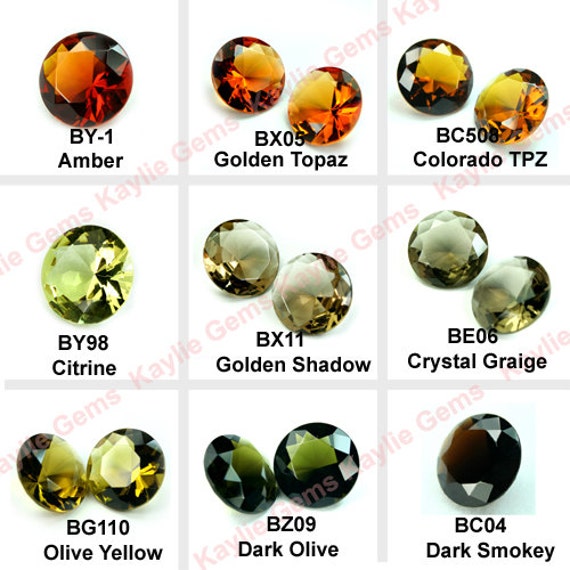 Jewel clearance stone colors