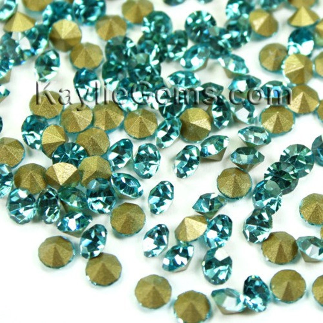 Rhinestone Chaton SS6 /2mm Ss8.5/2.5mm, Ss12/3mm, Ss14/3.5mm, Ss16/4mm ...