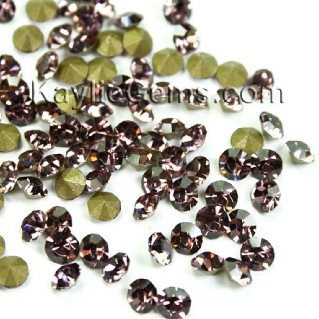 Rhinestone Chaton SS6 /2mm Ss8.5/2.5mm, Ss12/3mm, Ss14/3.5mm, Ss16/4mm ...