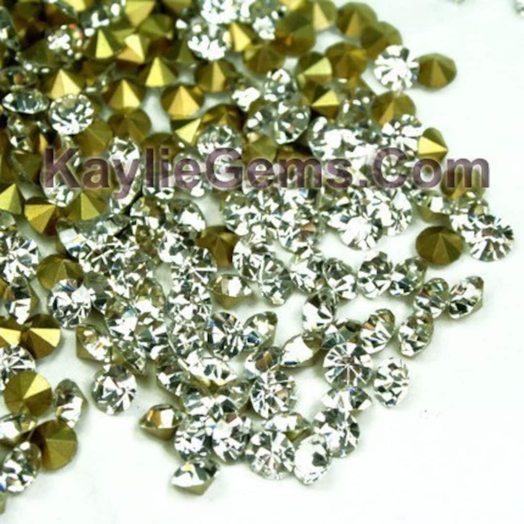 Rhinestone Chaton SS6 /2mm Ss8.5/2.5mm, Ss12/3mm, Ss14/3.5mm, Ss16/4mm ...
