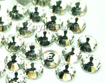 SS20 /4.8mm Flat Back Rhinestone Crystal Non-Hotfix Glue On Top Quaity 36 pcs - Clear