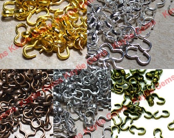 Open Figure 8 Connectors Loop Rings 100/ pack