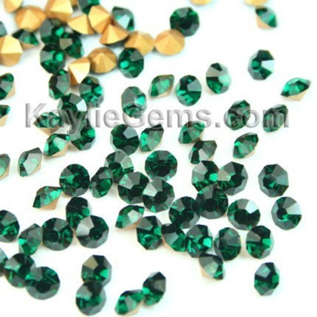 Rhinestone Chaton SS6 /2mm SS8.5 /2.5mm, Ss12/3mm, SS14 /3.5mm, Ss16 ...